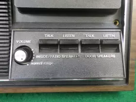 ISA-47 NUTONE Intercom Clock Speaker Panel #3