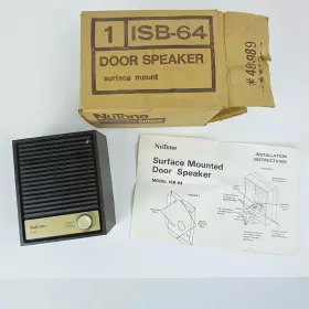 ISB-64 NUTONE Woodgrain Intercom Door Signal Speaker