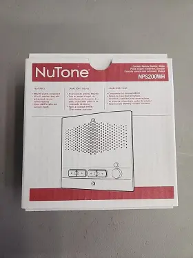 NPS200WH NUTONE Remote Station