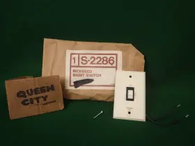 S-2286 NUTONE Nos Recessed Recess Shunt Switch Alarm Security