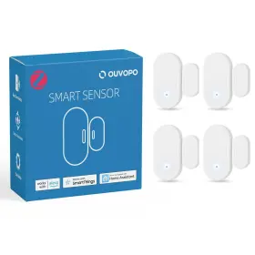 630456550455 OUVOPO Zigbee Door Sensor Pack Mini Smart
