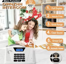 F60-6 OWNZNN Intercoms Wireless Feet #2
