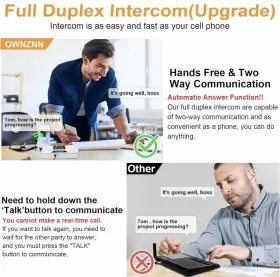 F60-6 OWNZNN Intercoms Wireless Feet #3