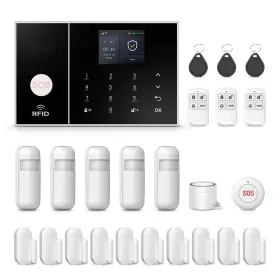 A108F-US-F PGST Wireless Alarm Security Gsm Wifi Touch Screen