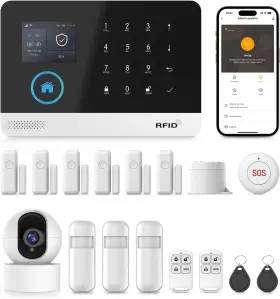 PG103F-D-T53 PGST Wireless Security Camera Phone Alert Kit