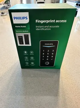 DDL210X PHILIPS Phillips Deadbolt Fingerprint Access Box