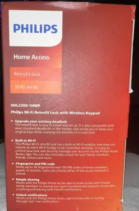 DDL230X-1HWP PHILIPS Retrofit Lock Keypad #3
