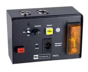 HS2TL PRO INTERCOM Desktop Wall Mountable Headset Station