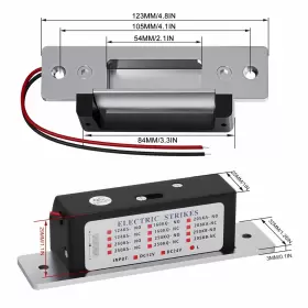 732249628102 PROANMBT Ansi Standard Electric Strike Door Lock #2