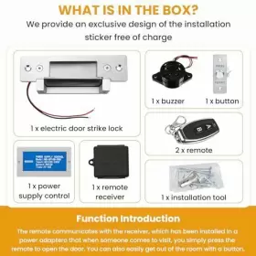 671716579113 PULAIM Access Control Electric Strike Door Lock #2