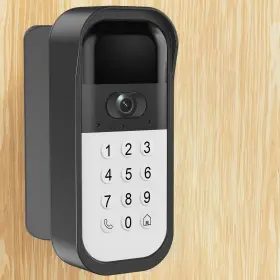 717308616597 PYFHY Swivel Mount Myq Smart Garage Video Keypad
