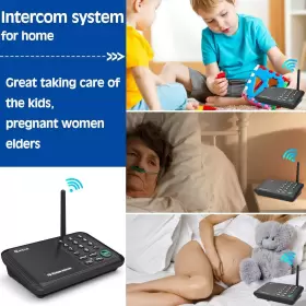 703363884002 QNIGLO Wireless Feet House Intercom #3
