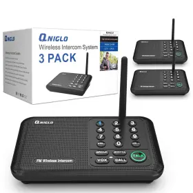 LD666-3 QNIGLO Wireless Feet Intercom Fo