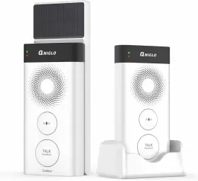 Q538 QNIGLO Wireless Doorbell Intercom Solar Waterproof