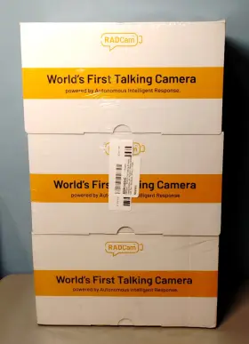 RADCAM-1PK RADCAM First Talking Camera Smart Security Cam