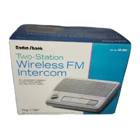 43-204 RADIOSHACK Radio Station Wireless Fm Intercom Plug Nft #2