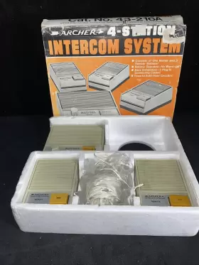 43-216A RADIOSHACK Archer Radio Station Intercom Speaker