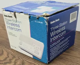 43-219 RADIOSHACK Realistic Fm Channel Wireless Intercom #2