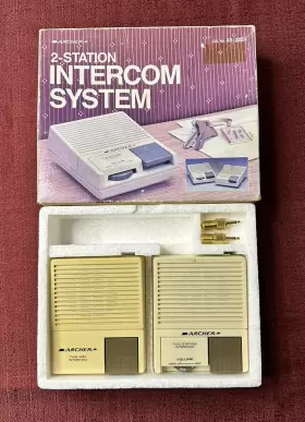 43-222 RADIOSHACK Radio Archer Wired Intercom Battery Pwd #3