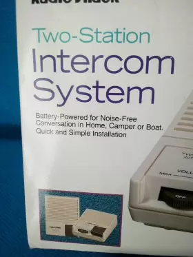 43-222A RADIOSHACK Station Wired Intercom Radio Camper Boat #3