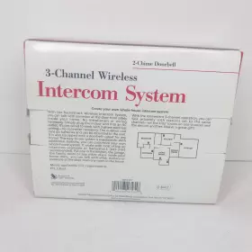 43-3101 RADIOSHACK Radio Channel Intercom Doorbell Wireless #2
