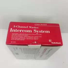 43-3101 RADIOSHACK Radio Channel Intercom Doorbell Wireless #3