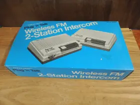 43-207A REALISTIC Plug Talk Station Wireless Fm Intercom