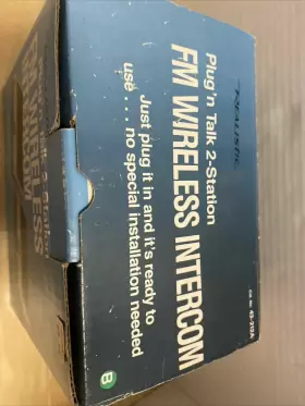 43-212A REALISTIC Plugftn Talk Station Fm Wireless Intercom #2