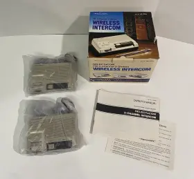 43-2188 REALISTIC Plug Talk Fm Wireless Intercoms Box Manual