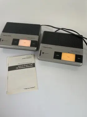 43-244 REALISTIC Set Fm Wireless Intercom Unit Manual