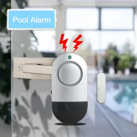 791535800073 RINETIY Window Alarm Sensors Door Security Loud #3