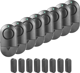 WW8B RINETIY Pack Security Alarms Window Door Pool Kids House