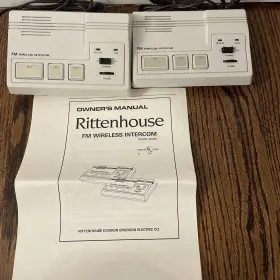 M7080 RITTENHOUSE EMERSON Fm Wireless Intercom #2