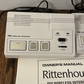 M7080 RITTENHOUSE EMERSON Fm Wireless Intercom #3