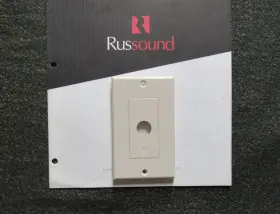 ALT126R RUSSOUND Embossed Ftrft Wall Plate Impedance Alt Lpt