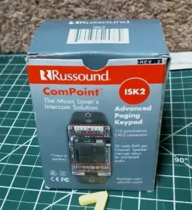 ISK2 RUSSOUND Compoint Advanced Intercom Keypad