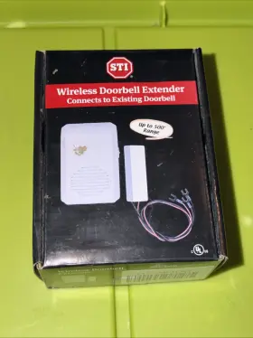 STI-3300E SAFETY TECHNOLOGY INTL Wireless Doorbell Extender