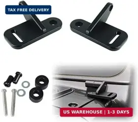 738629004344 SAMMAN Jl Pillar Windshield Hinge Mount Brackets
