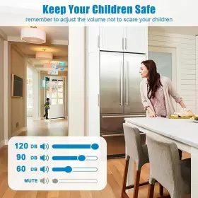 727354254162 SANJIE Door Alarm Security Volume Ajustable #2