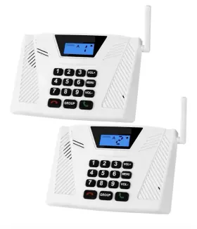 F60-02WT SANZUCO Wireless Intercoms Duplex