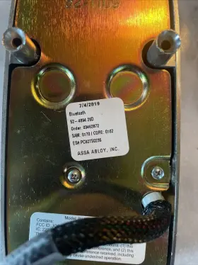 52-1109 SARGENT Assa Abloy Access Control Lock Bluetooth #2