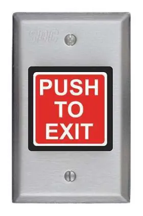 422U SDC Push Exit Momentary #2