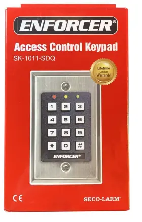 676544015932 SECO-LARM Enforcer Access Control Keypad Up #3
