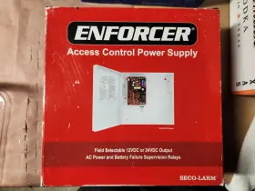 EAP-5D1Q SECO-LARM Enforcer Access Control Power Supply Shelf