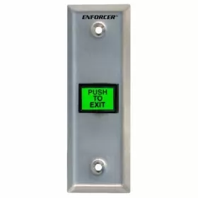 SD-7103GC-PEQ SECO-LARM Enforcer Slimline Push Exit Plate