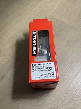SD-7104SGEX1Q SECO-LARM Enforcer Push Exit Plate Vandal