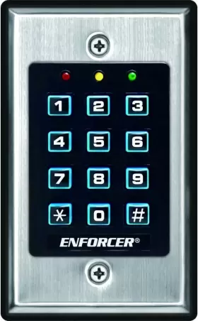 SK-1011-SDQ SECO-LARM Enforcer Access Control Keypad Up User