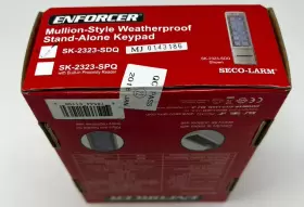 SK-2323-SDQ SECO-LARM Enforcer Access Control Keypad Mullion #3