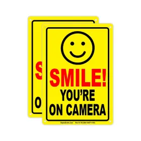 PART-SG-204-1007-1103 SIGNOGRAFX Smile Camera Sign Video