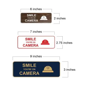 196703021937 SIGNS BYLITA Standard Smile Youftre Camera Sign #2